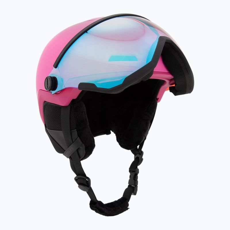 Kask narciarski dziecięcy ATTABO Avens 2.0 Jr Visor różowy 11