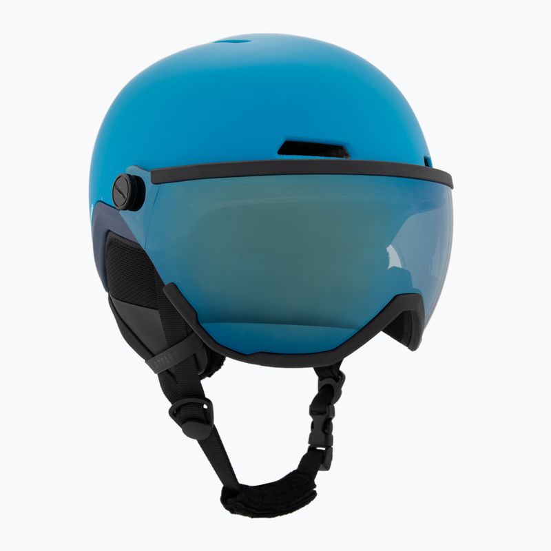 Kask narciarski dziecięcy ATTABO Avens 2.0 Jr Visor niebieski