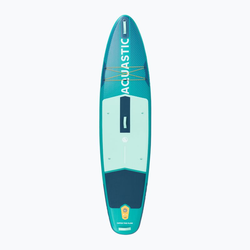 Zestaw deska SUP pompowana AQUASTIC Perth 10'8" allround zielony 3