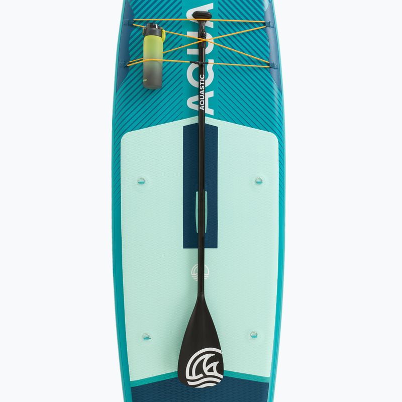 Zestaw deska SUP pompowana AQUASTIC Perth 10'8" allround zielony 10