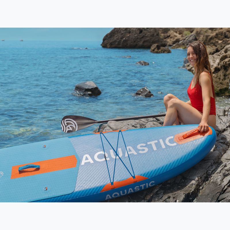 Zestaw deska SUP pompowana AQUASTIC Perth 10'8" allround niebieski 23