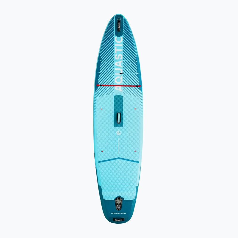 Zestaw deska SUP pompowana AQUASTIC Perth Pro 11'2" allround zielony 3
