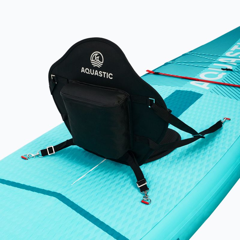 Zestaw deska SUP pompowana AQUASTIC Perth Pro 11'2" allround zielony 11