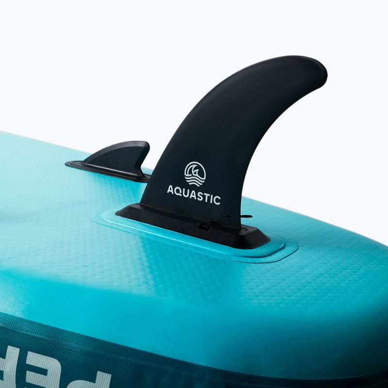 Zestaw deska SUP pompowana AQUASTIC Perth Pro 11'2" allround zielony 12