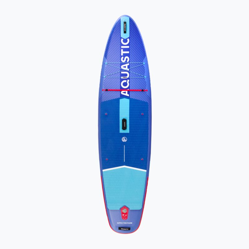 Zestaw deska SUP pompowana AQUASTIC Perth Pro 11'2" allround niebieski 3