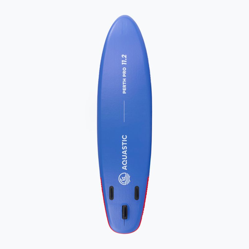 Zestaw deska SUP pompowana AQUASTIC Perth Pro 11'2" allround niebieski 4