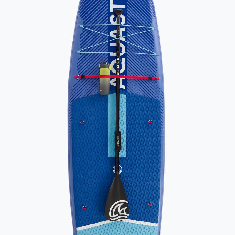 Zestaw deska SUP pompowana AQUASTIC Perth Pro 11'2" allround niebieski 10