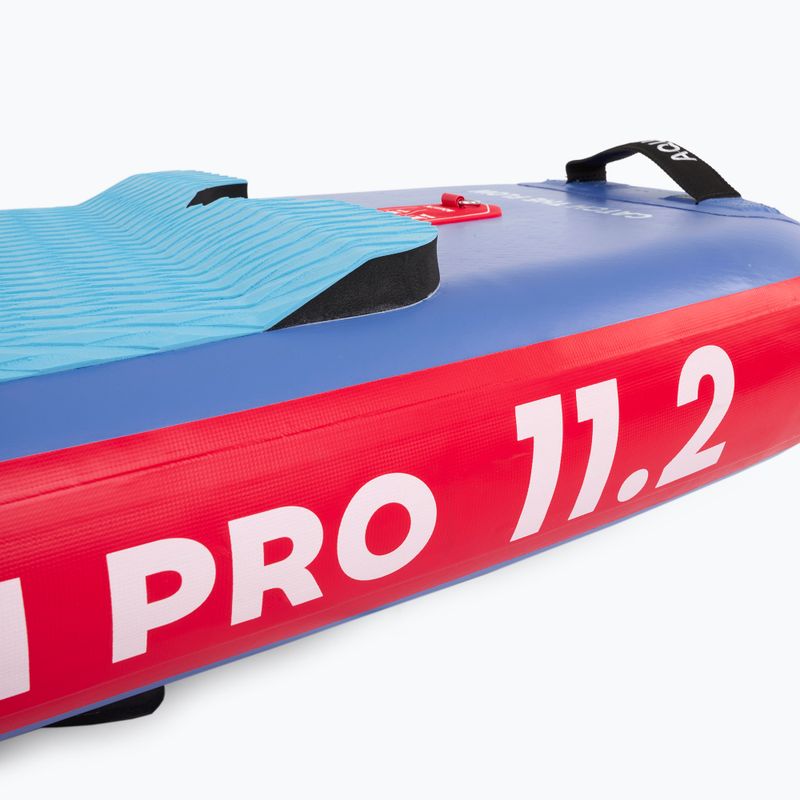 Zestaw deska SUP pompowana AQUASTIC Perth Pro 11'2" allround niebieski 13