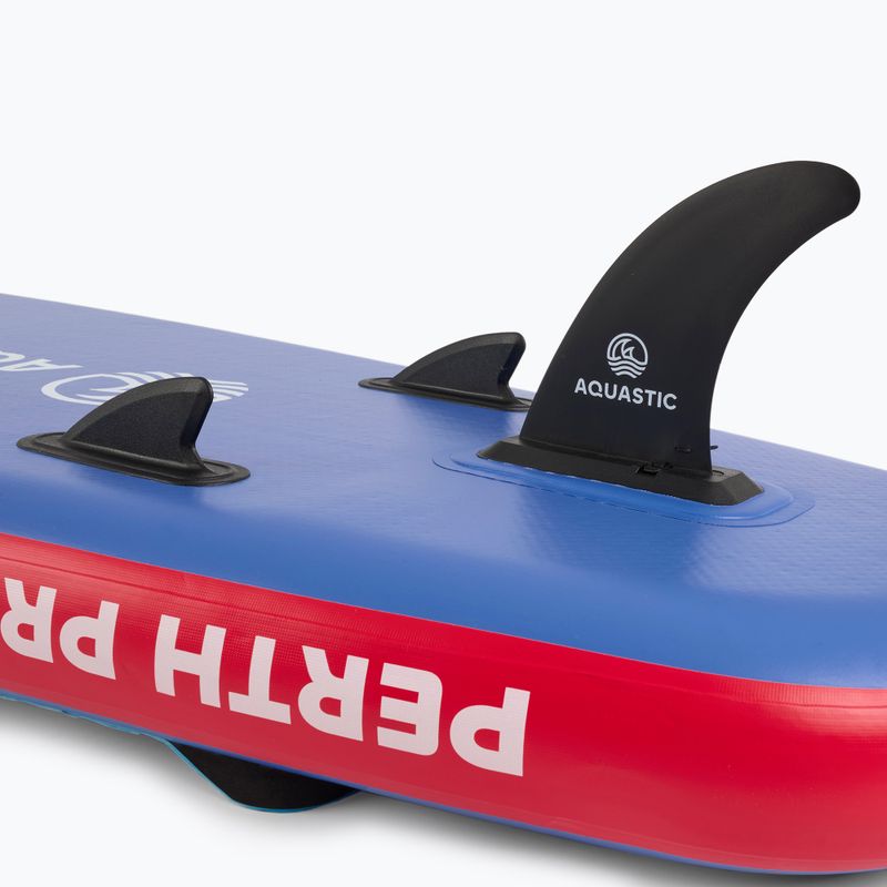 Zestaw deska SUP pompowana AQUASTIC Perth Pro 11'2" allround niebieski 16