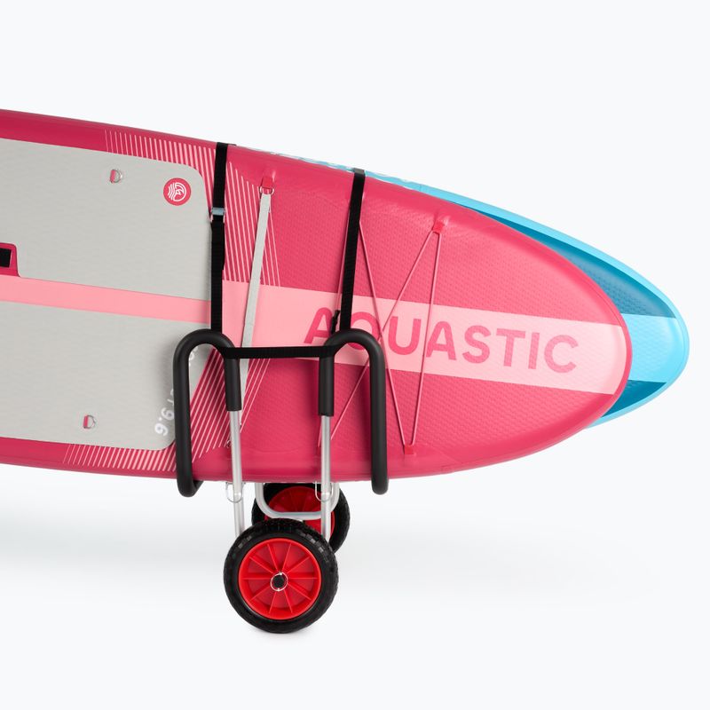 Wózek na 2 deski SUP AQUASTIC AQS-B5I015-NC srebrny 6