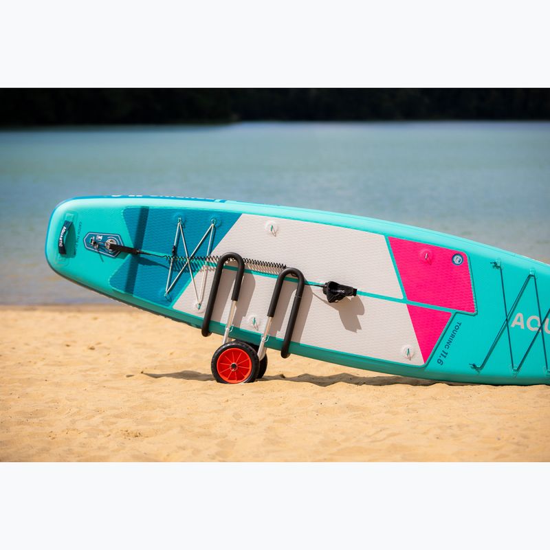 Wózek na 2 deski SUP AQUASTIC srebrny 9