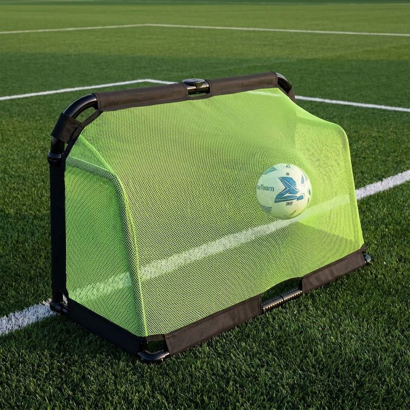 Bramka do piłki nożnej OneTeam Swiftgoal 120 x 70 cm czarny/zielony 5