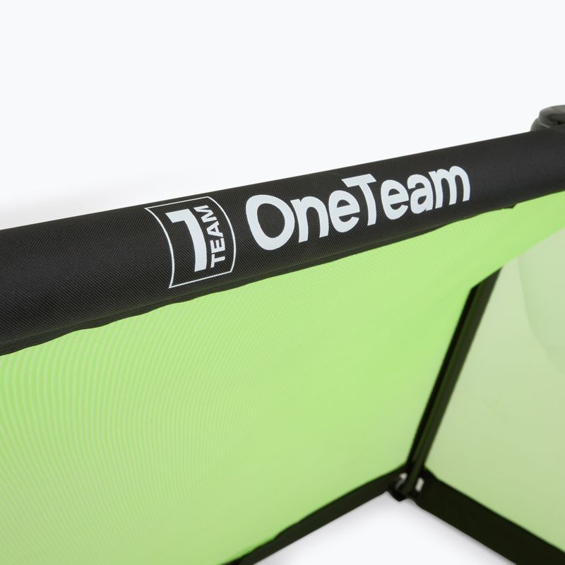 Bramka do piłki nożnej OneTeam SWIFTGOAL 180 x 120 cm składana czarny/zielony 6