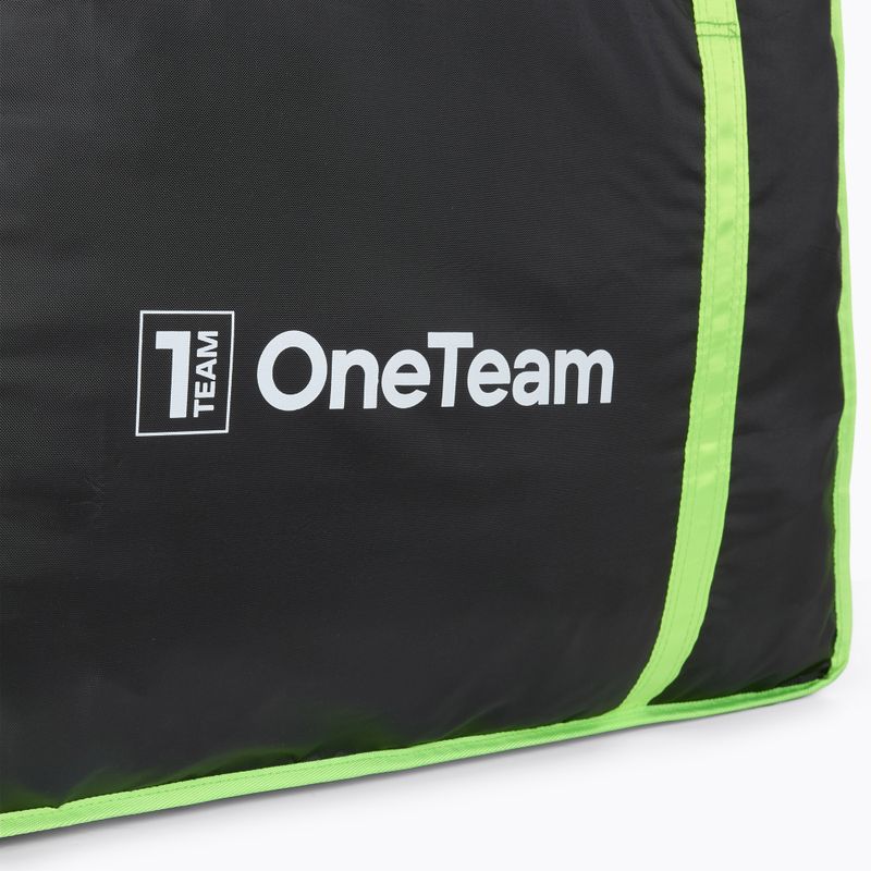 Torba do przenoszenia bramki OneTeam Swiftgoal 150 x 90 cm czarny/zielony 5
