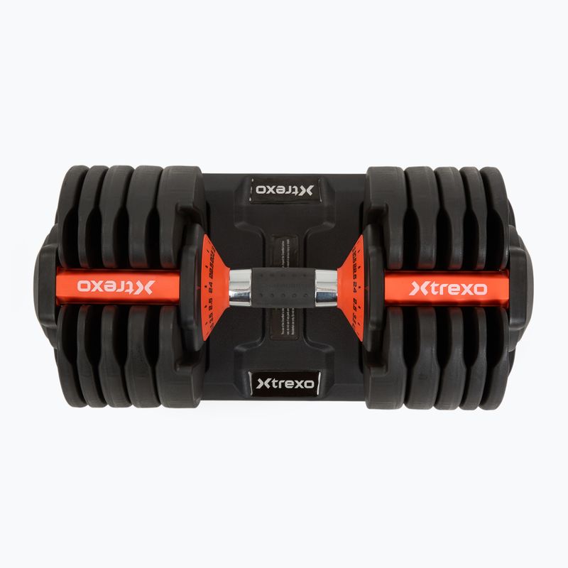 Hantel regulowana XTREXO 24 kg EVO czarny 3