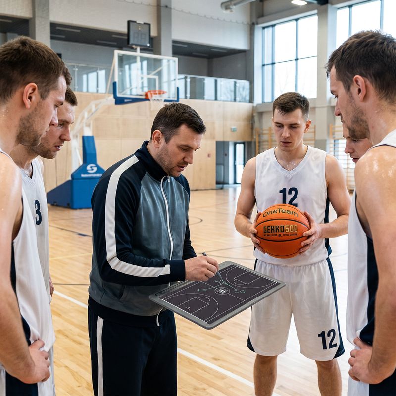 Tablica trenerska elektryczna OneTeam TB01 EL czarna 3