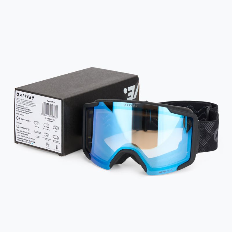 Gogle narciarskie ATTABO Nanuk Pro photochromic czarny 12