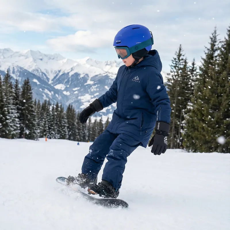 Kask narciarski dziecięcy ATTABO Avens 2.0 Jr niebieski 6