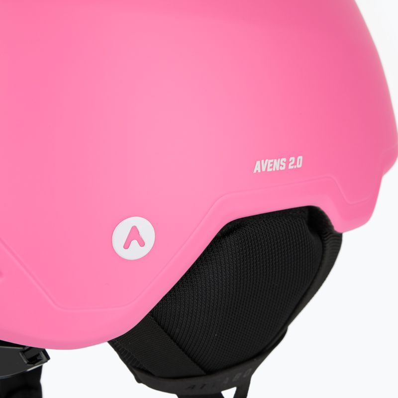 Kask narciarski dziecięcy ATTABO Avens 2.0 Jr różowy 9
