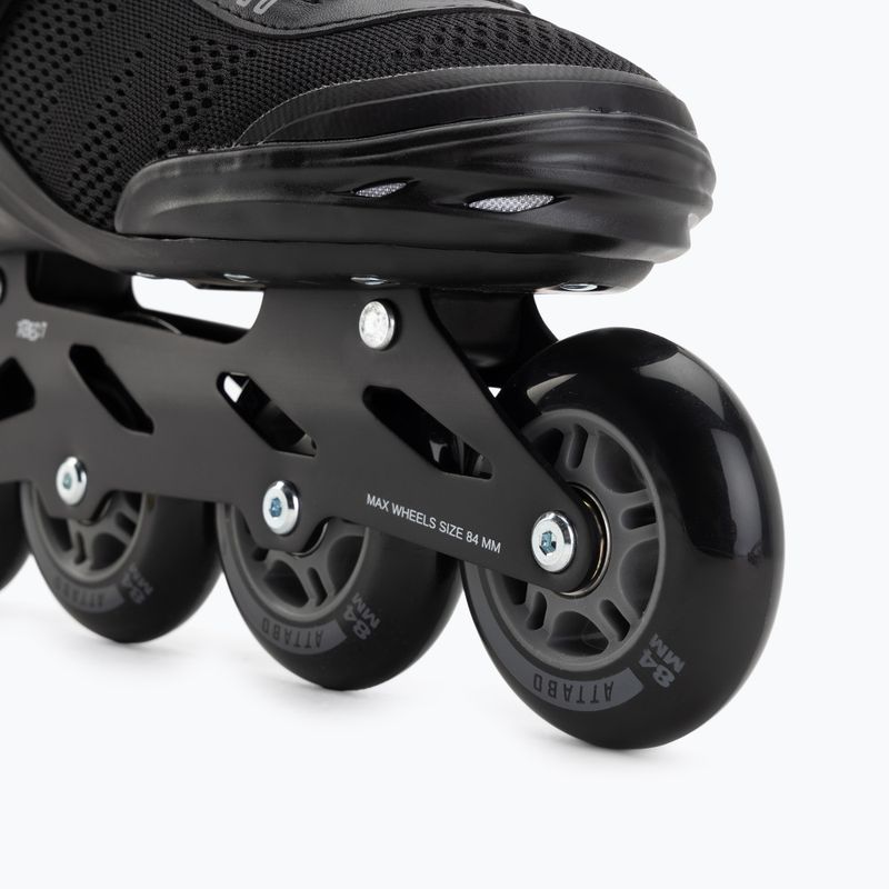 Rolki męskie ATTABO OneFoot Fitgo system czarny 13