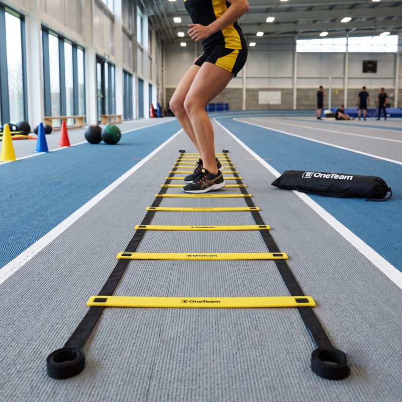 Drabinka koordynacyjna OneTeam S-AG LADDER 6M żółty 3