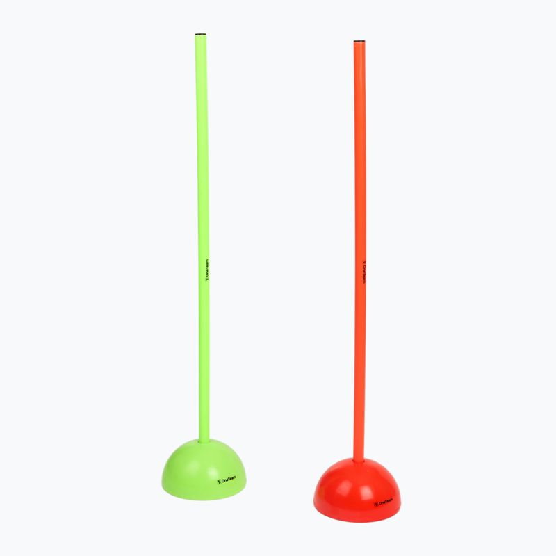 Tyczka treningowa OneTeam TRF09 10 x 100 cm zielony 9