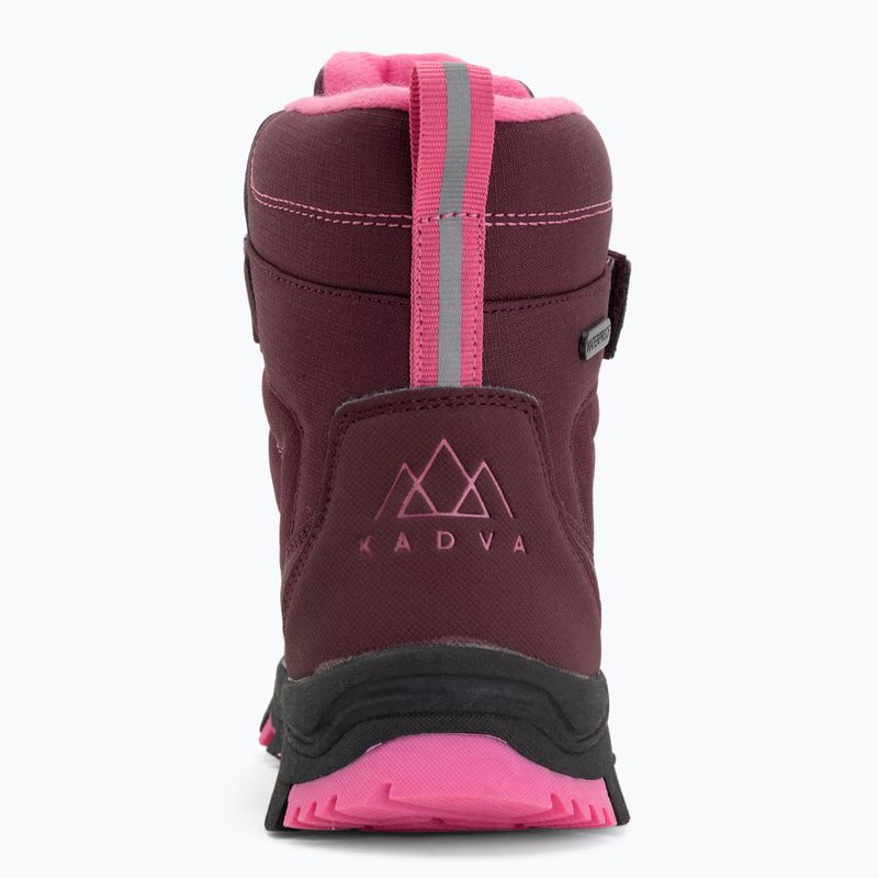 Śniegowce dziecięce KADVA Snowey Mid WP różowy 12
