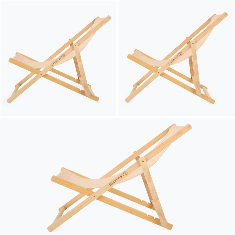 Leżak plażowy AQUASTIC Sunlito beżowy 10