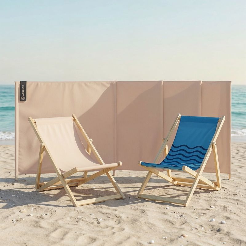 Parawan AQUASTIC Windscreen beżowy 3