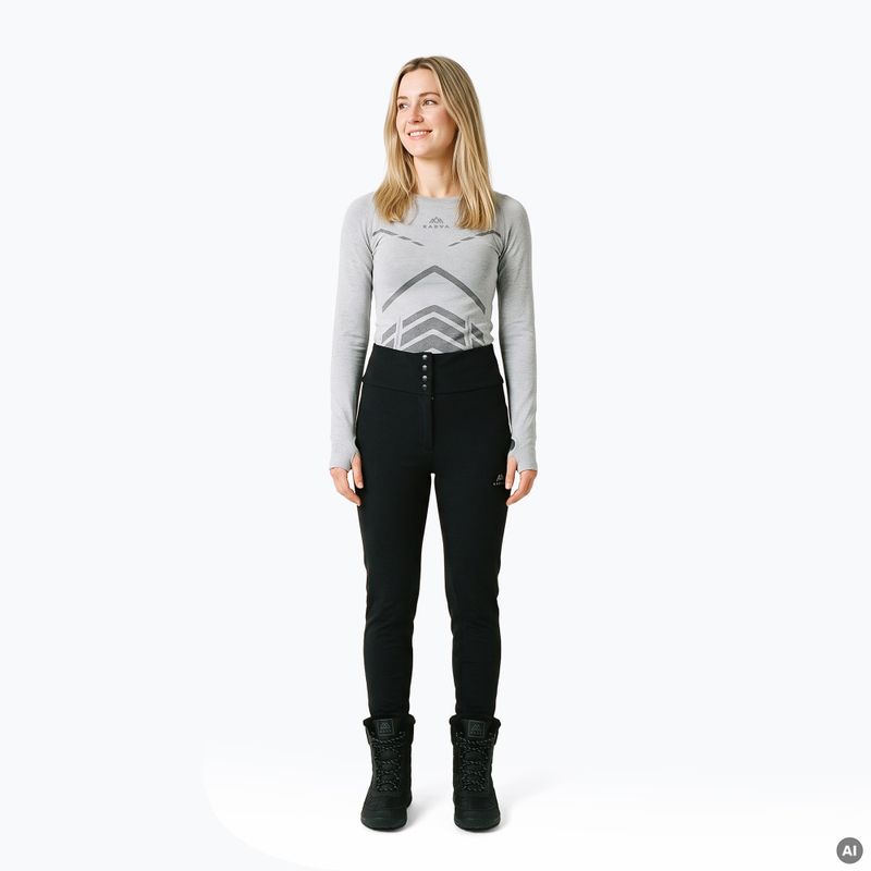 Spodnie narciarskie damskie KADVA Nora WMNS WP 5K/3K SOFTSHELL czarny