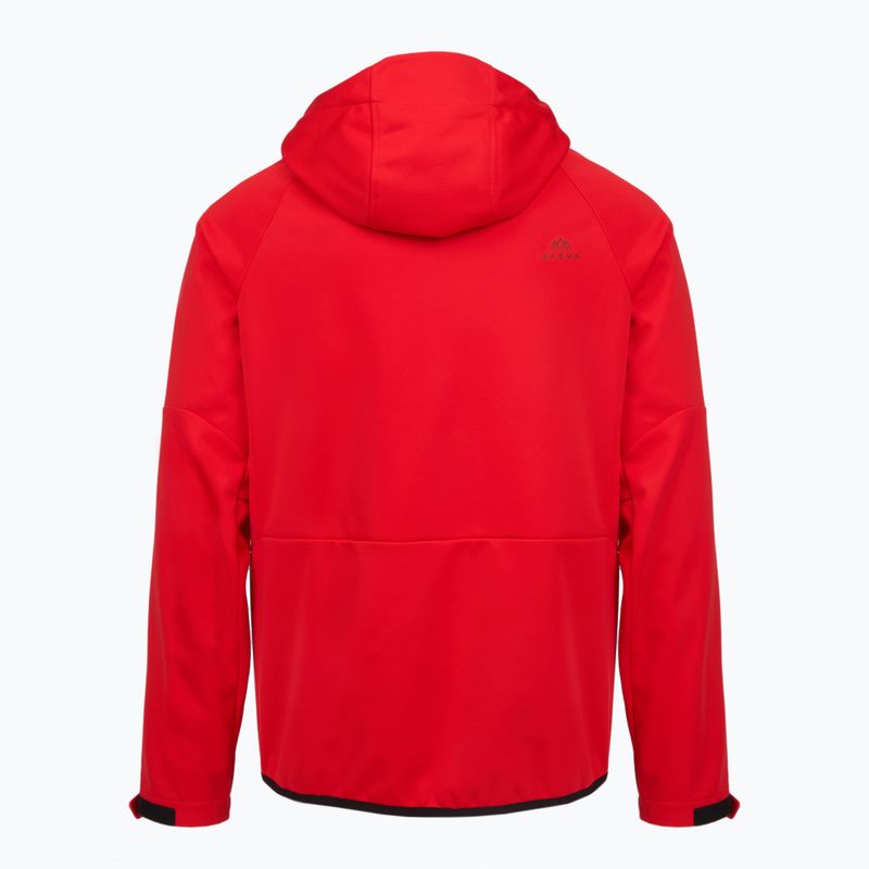 Bluza trekkingowa męska KADVA Arix WP 5K/3K softshell hybrid czerwony 2