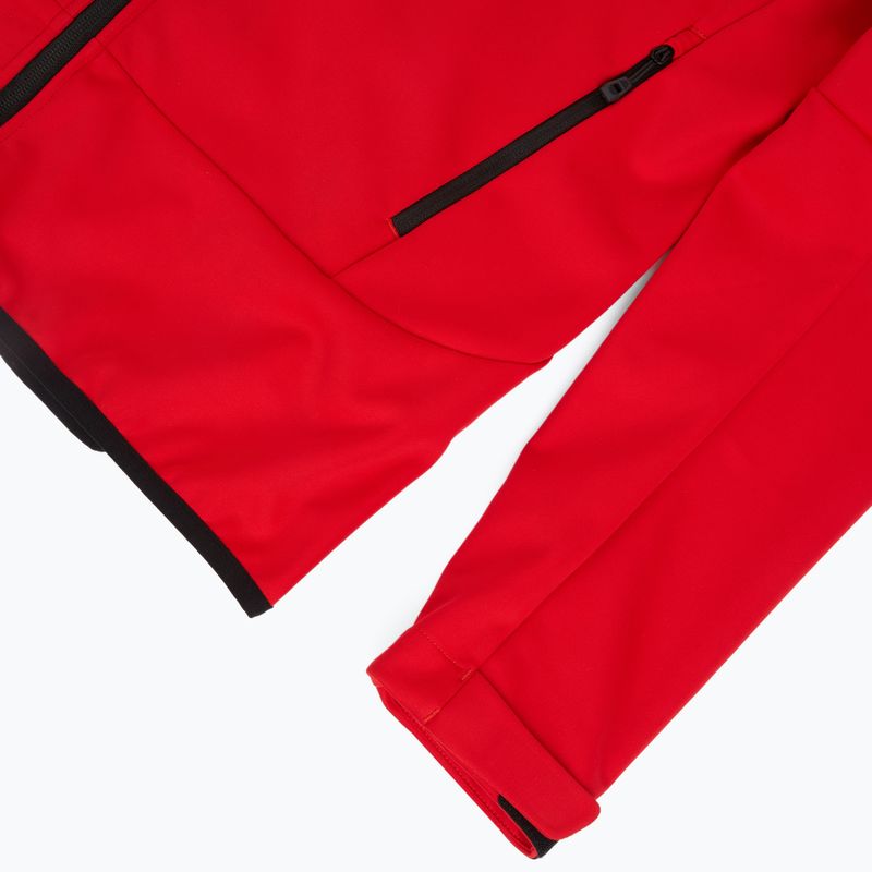 Bluza trekkingowa męska KADVA Arix WP 5K/3K softshell hybrid czerwony 5