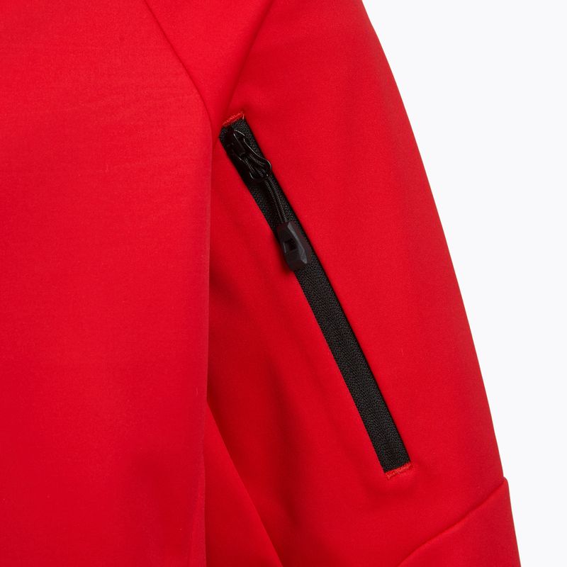 Bluza trekkingowa męska KADVA Arix WP 5K/3K softshell hybrid czerwony 6