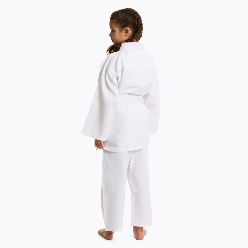 Judoga dziecięca HOOK FIGHTING Judo - Back To School biały 2