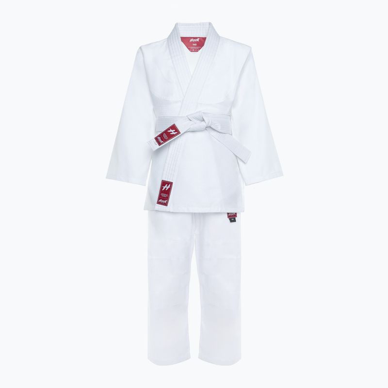 Judoga dziecięca HOOK FIGHTING Judo - Back To School biały 10
