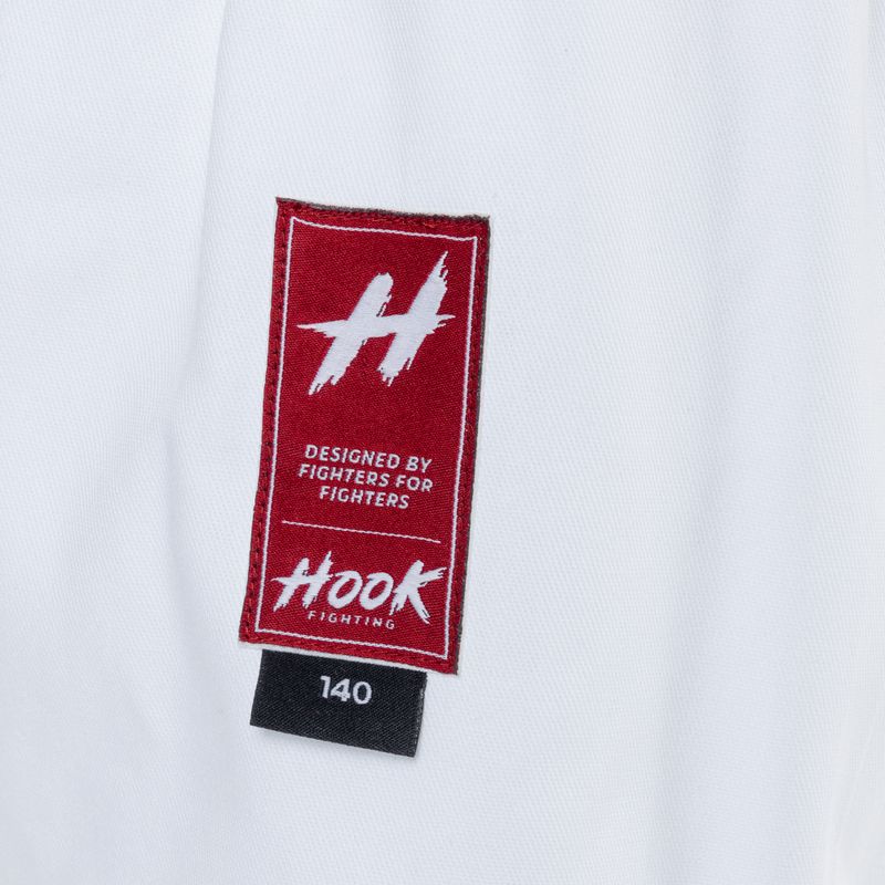 Judoga dziecięca HOOK FIGHTING Judo - Back To School biały 13