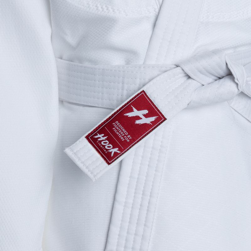 Judoga dziecięca HOOK FIGHTING Judo - Back To School biały 15