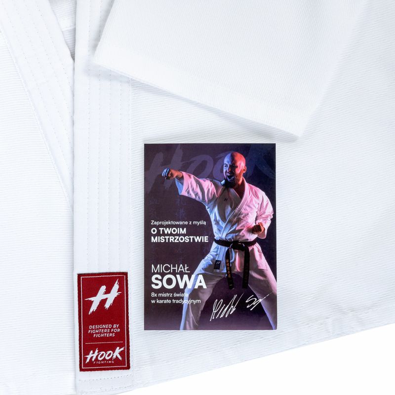 Judoga dziecięca HOOK FIGHTING Judo - Back To School biały 16