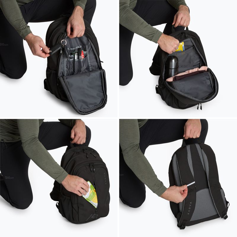 Plecak turystyczny KADVA Concise 20 l czarny 7