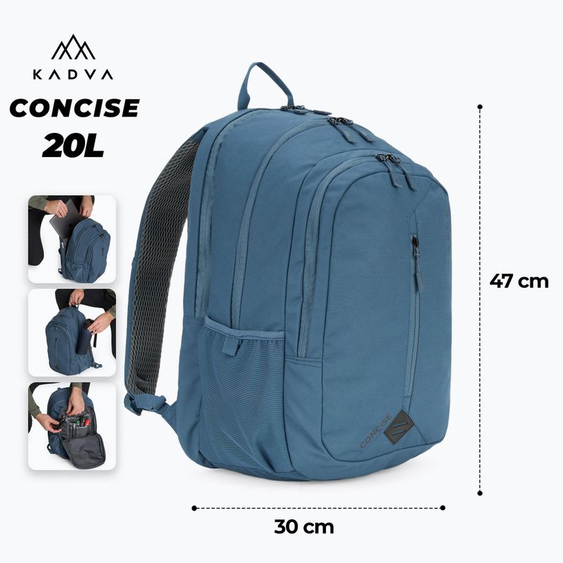 Plecak turystyczny KADVA Concise 20 l navy 2