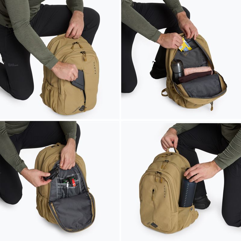 Plecak turystyczny KADVA Concise 20 l piaskowy 7