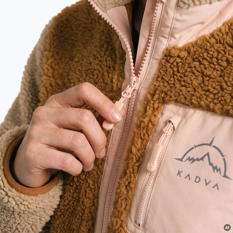 Bluza polarowa damska KADVA Rodvik WMNS beżowy 6