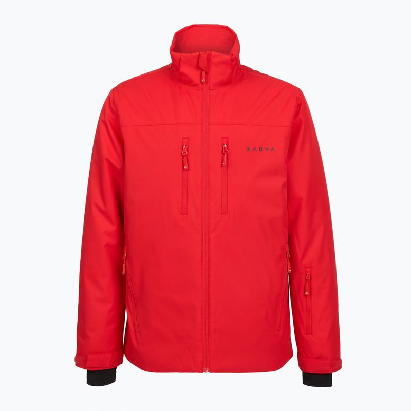 Kurtka narciarska męska KADVA Edge X Jacket czerwony 11