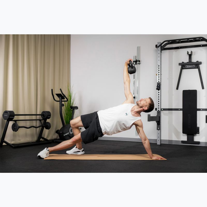 Kettlebell Żeliwny XTREXO 12 kg czarny 6