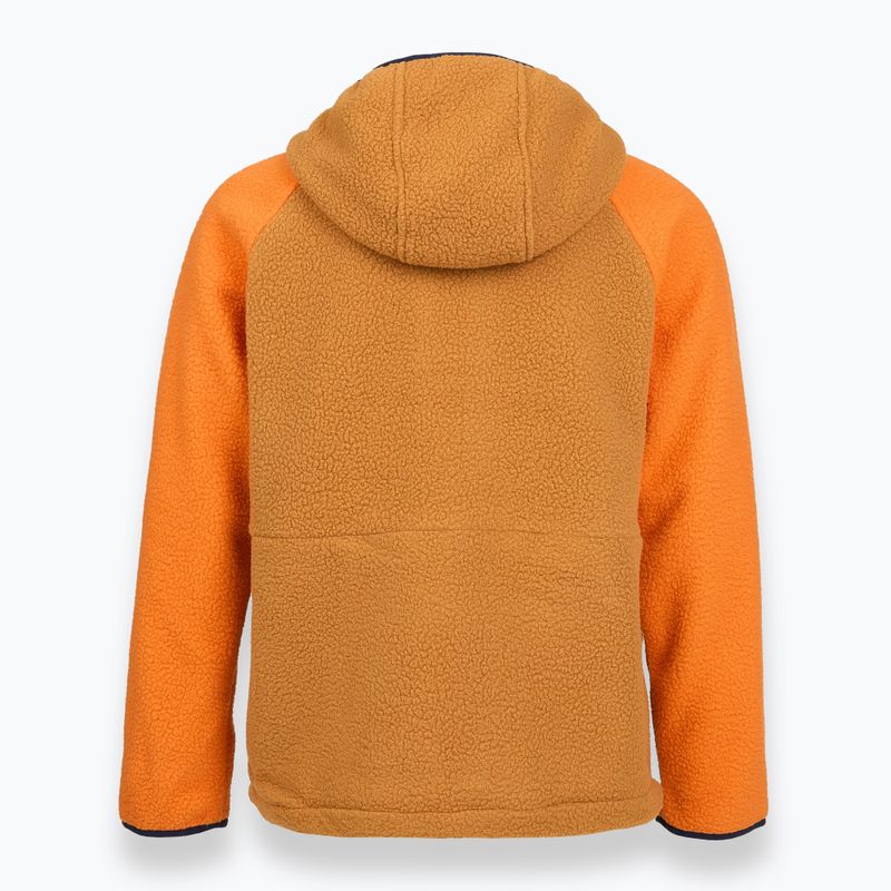 Bluza polarowa męska KADVA RODIA brązowy 4