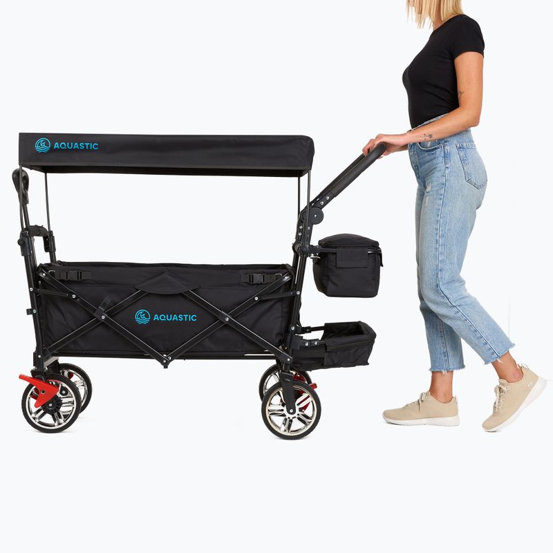 Wózek transportowy AQUASTIC Luxor czarny 8