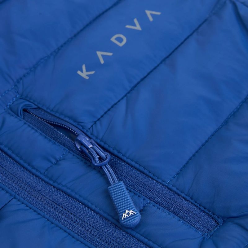 Kurtka ocieplana dziecięca KADVA Canyon JRB niebieski 7