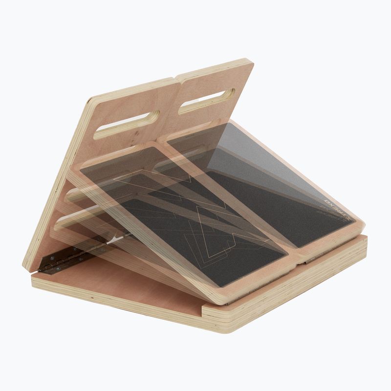 Platforma do rozciągnia łydek TREXO regulowana SLANT BOARD czarny 9