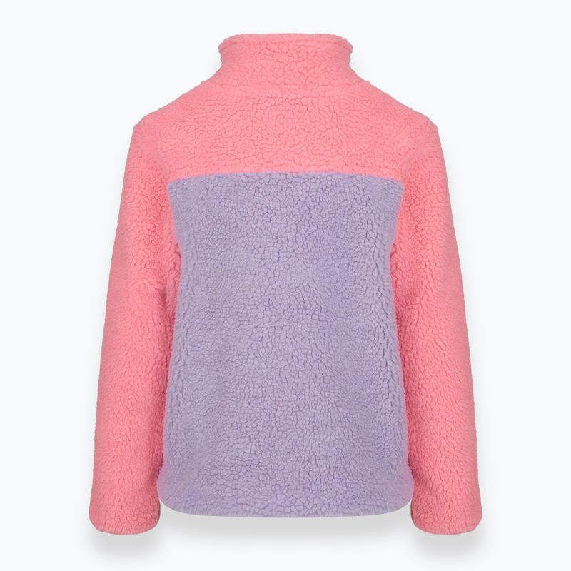 Bluza polarowa dziecięca KADVA Rodvik JRG różowy 4