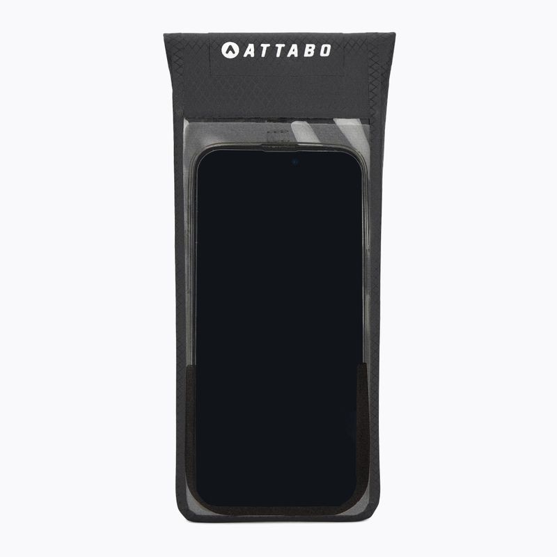 Uchwyt rowerowy na telefon ATTABO Guard IPX4 czarny 7